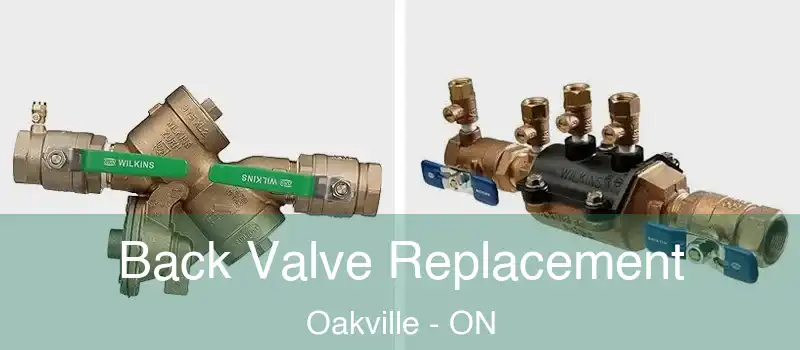  Back Valve Replacement Oakville - ON
