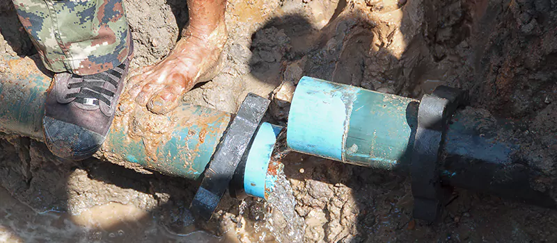 Underground Pipe Leak Repair in Oakville, ON