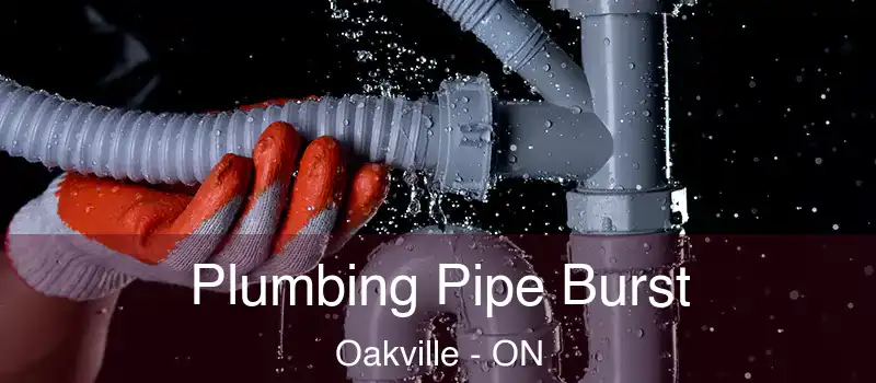  Plumbing Pipe Burst Oakville - ON