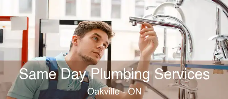  Same Day Plumbing Services Oakville - ON